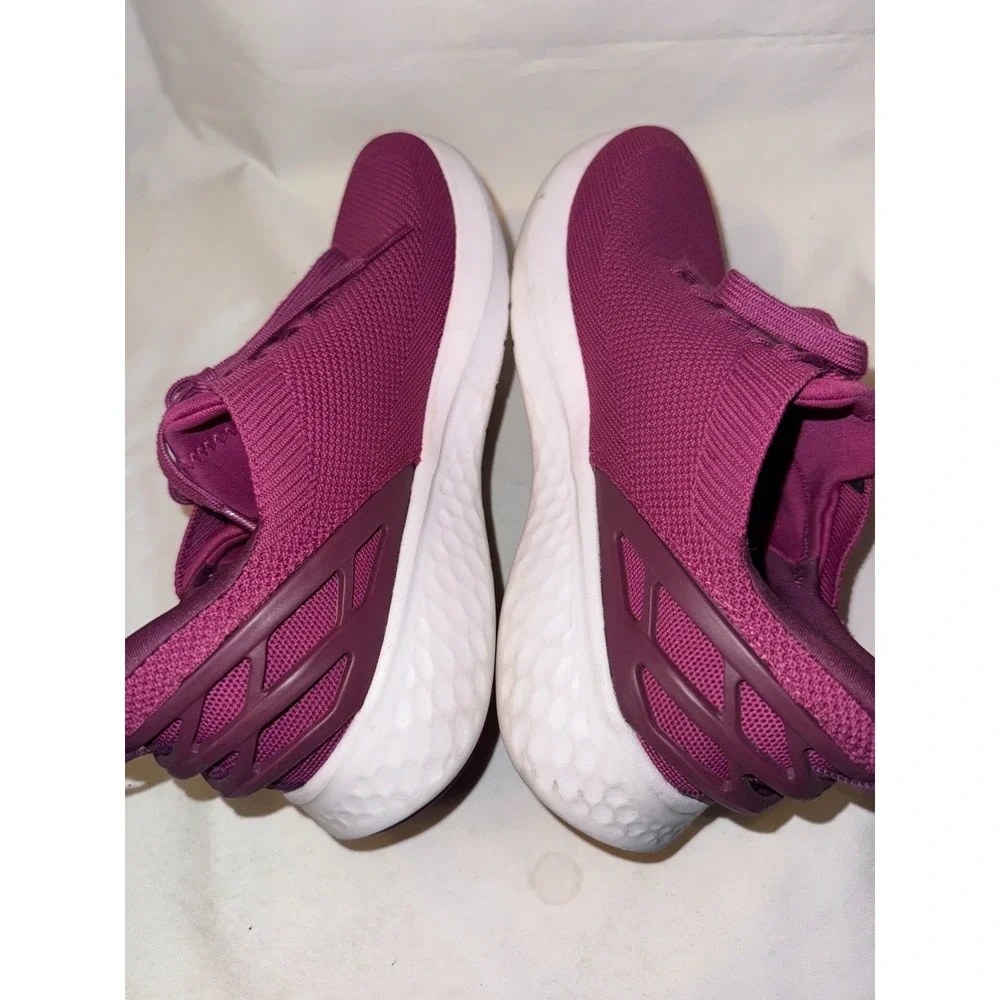 Kizik Athens Hands-Free Sneakers Sangria Purple E2FC DATHCP01-10 Mens 5.5 W 7
